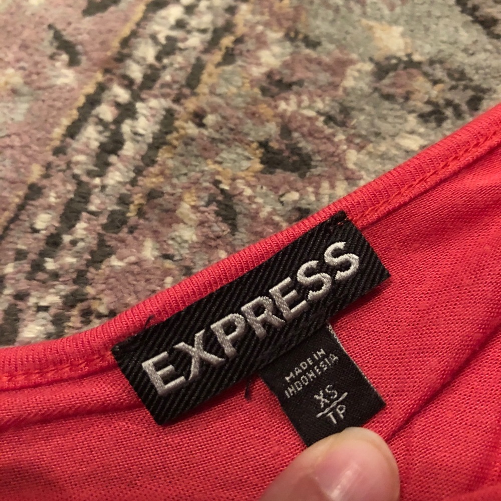 EXPRESS CORAL TOP - Picture 3 of 5